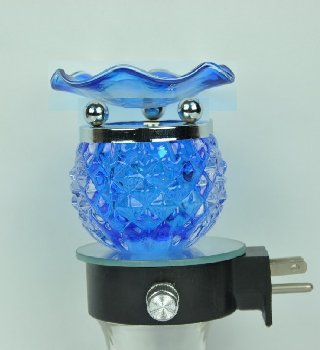 EB-011 Blue  Pineapple Wall Burner