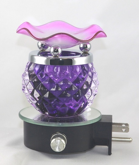 EB-011PL Purple Pineapple Wall Plug in