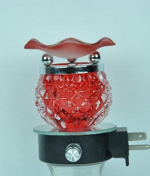 EB-011 Red  Pineapple Wall Burner