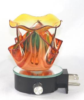 EB-470 Amber Fortune Cookie Wall Burner