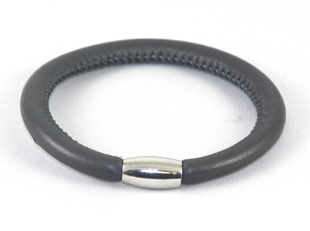 EFRS-1Gray Lamb Leather Bracelet