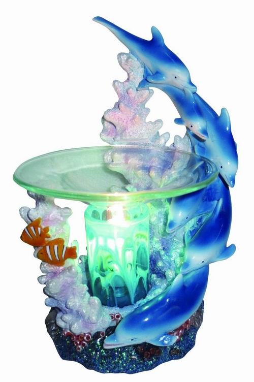 EP-143 BLUE DOLPHINS POLY RESIN OIL BURNER