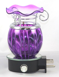 EB-025 Purple Ball Wall Burner