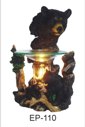 EP-110 BLACK BEARS POLY RESIN OIL BURNER