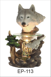 EP-113 WOLVES POLY RESIN OIL BURNER