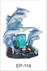 EP-114 DOLPHINS POLY RESIN OIL BURNER